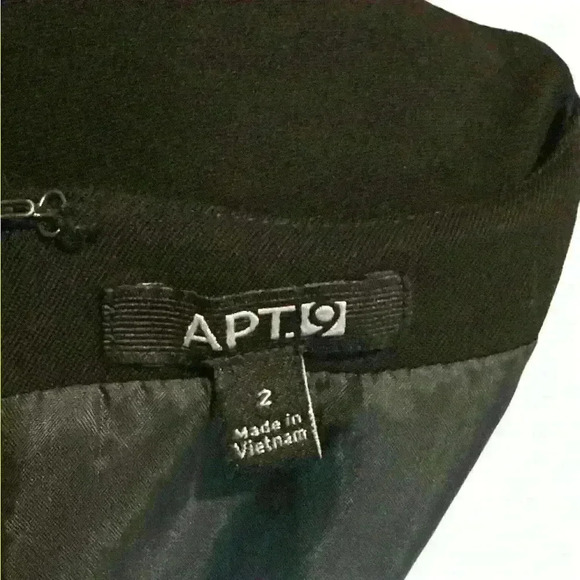 Black business casual dress size 2 - Picture 8 of 14